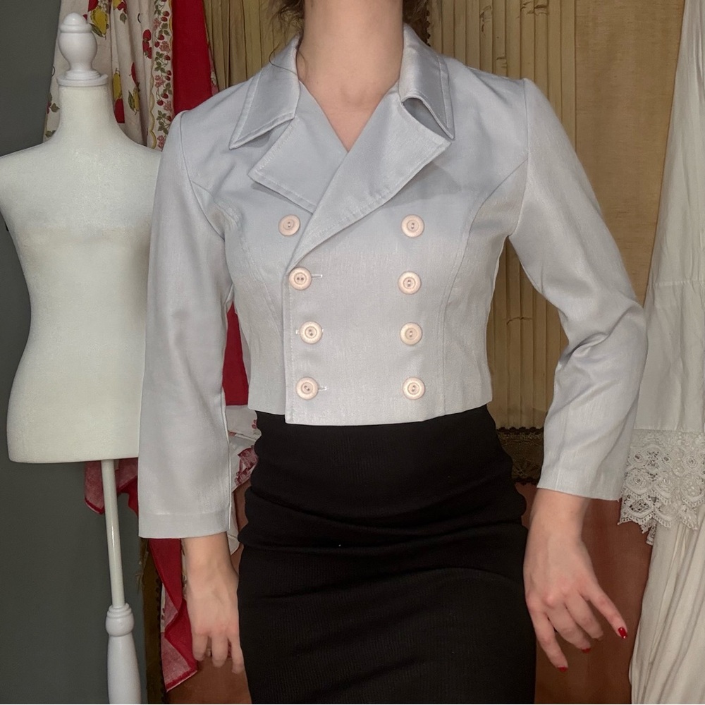 Vintage 80’s Women's Double-Breasted Blazer